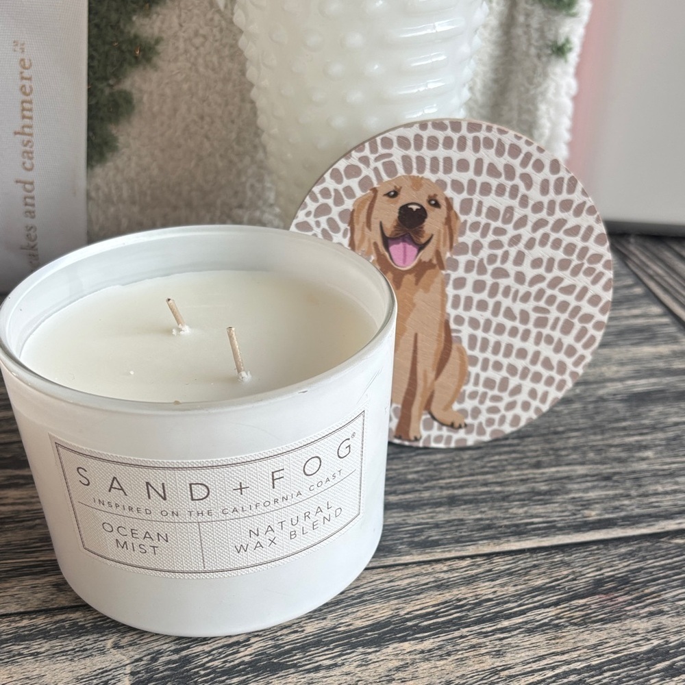 Ocean Mist Candle - White